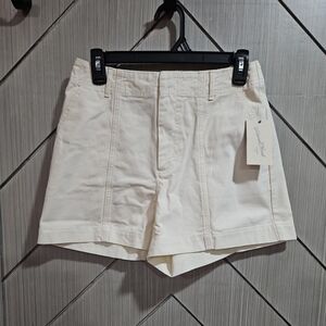Universal Thread High Waist Cream Shorts